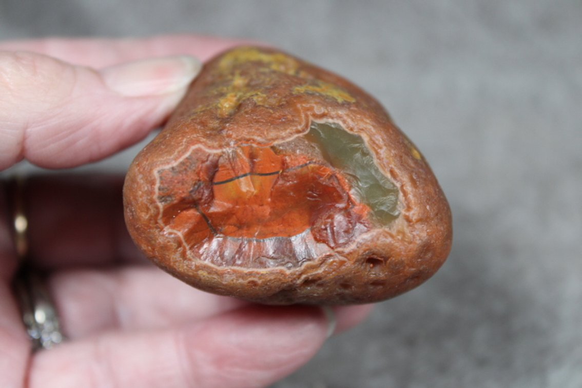 A natural 4.2 oz Lake Superior Agate