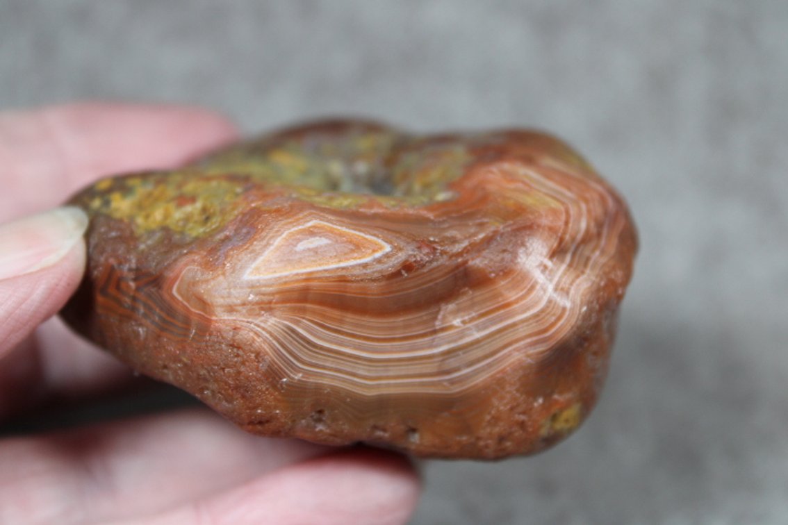 A natural 5.4 oz Lake Superior Agate