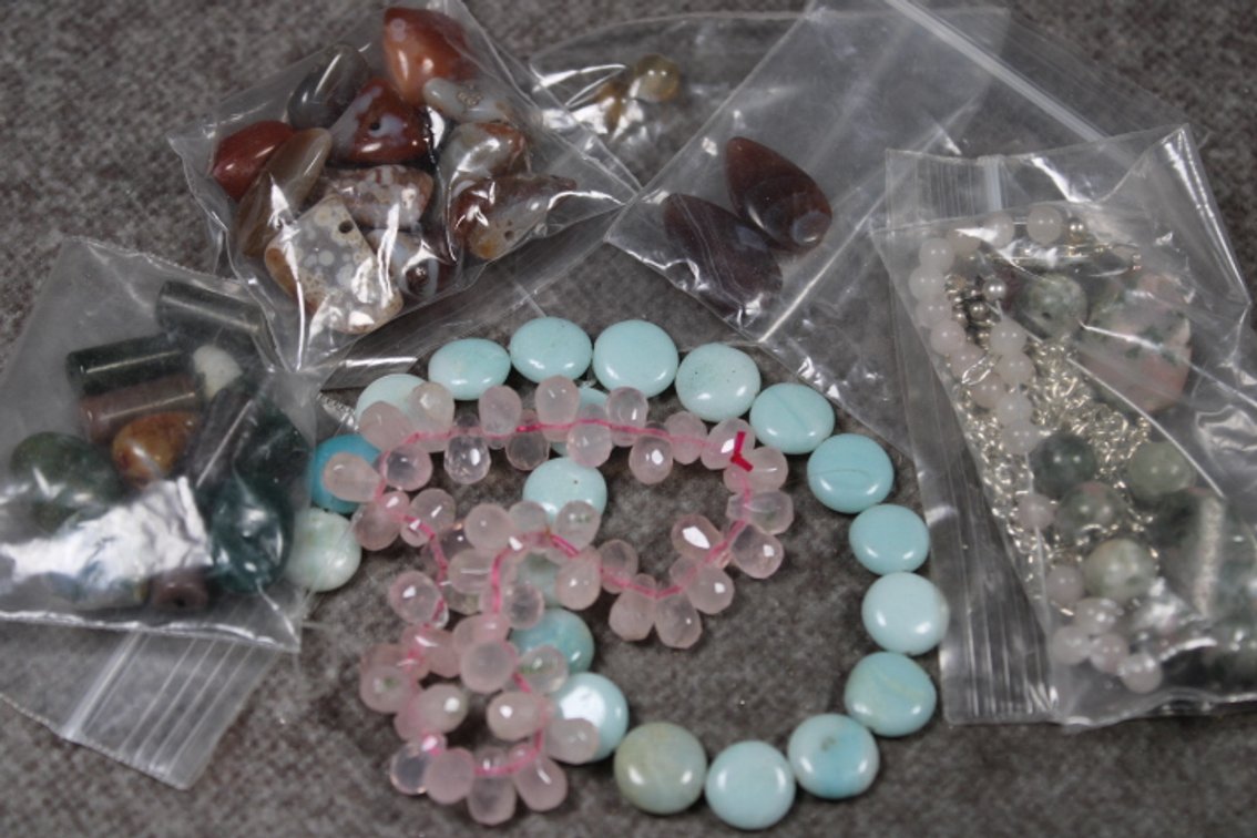 An assortment of beads