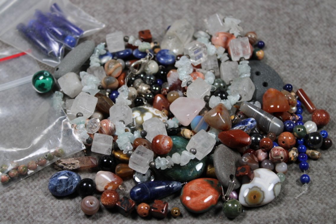 An assortment of beads
