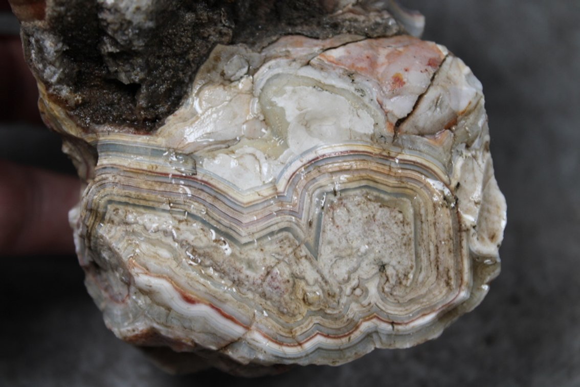 A 1 lb 2 oz Mexican Lace Agate