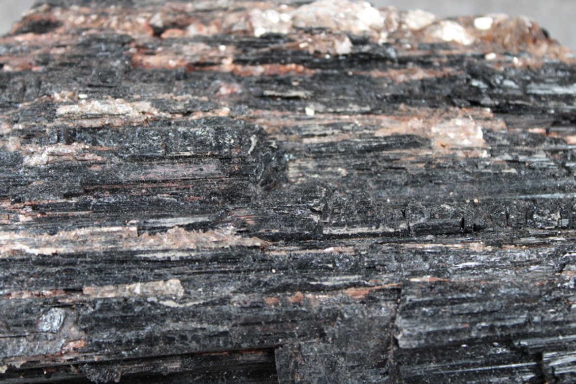 A 2 lb 2 oz Black Tourmaline with Mica