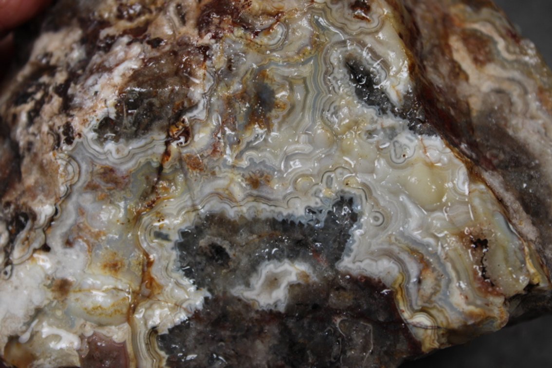 A 2 lb piece of Mexican Lace Agate