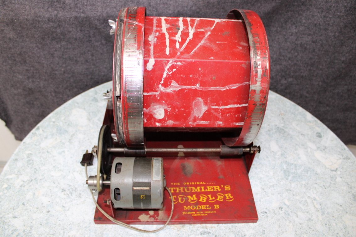 A used Thumblers Tumbler Model B