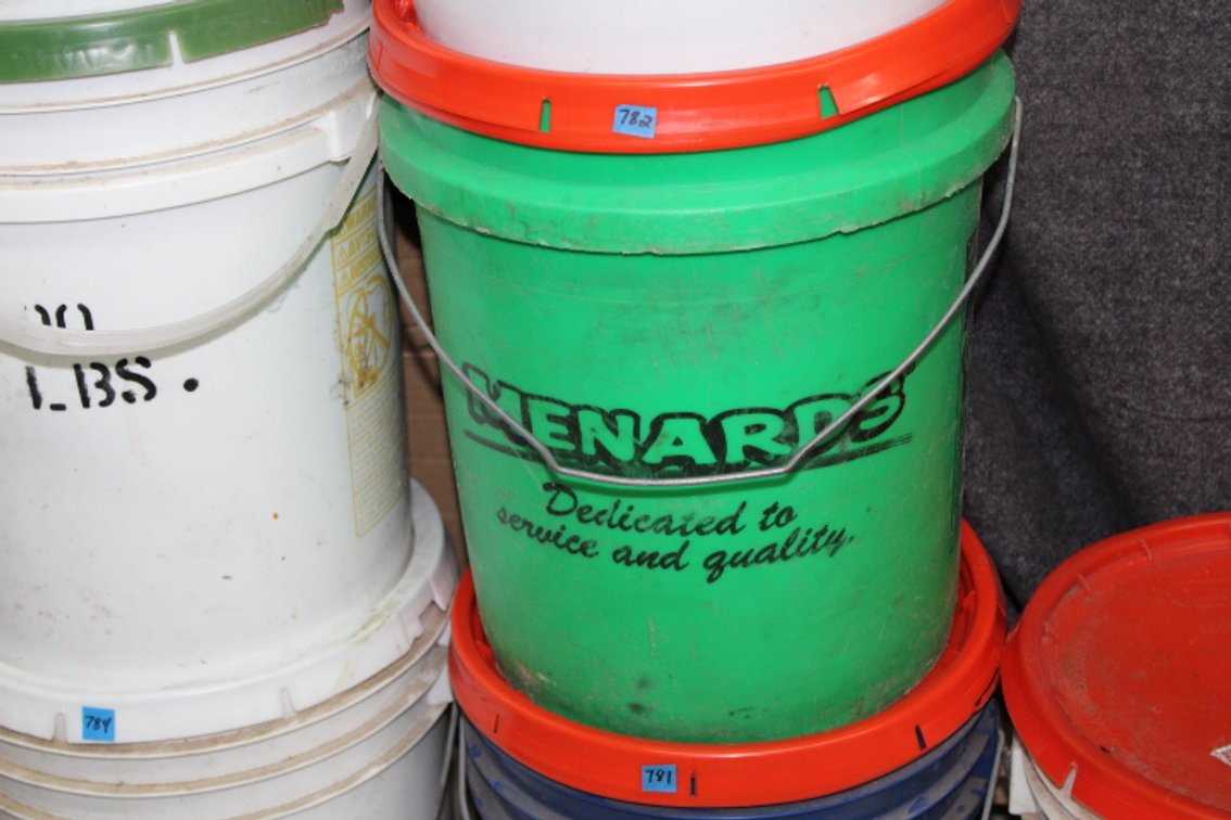 An approximately 50 lb mystery bucket