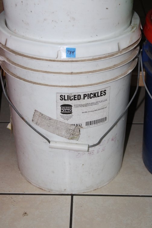 An approximately 50 lb mystery bucket