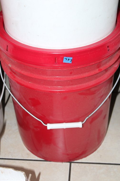 An approximately 50 lb mystery bucket