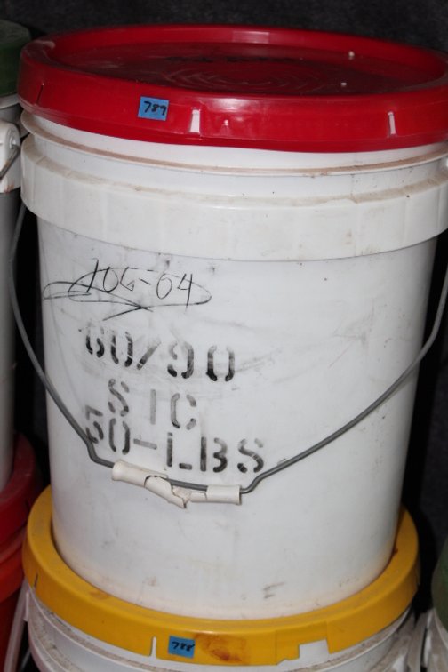 An approximately 50 lb mystery bucket