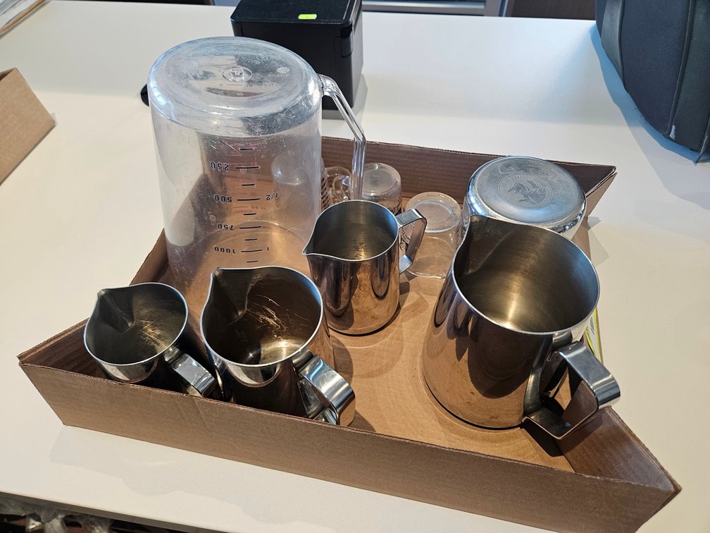 Assorted, SS Creamers, More