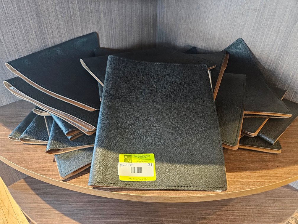 23 Leather Menu Covers