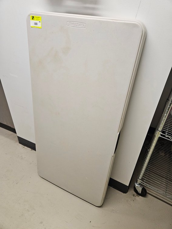 Lifetime Poly Folding Table, 48"x24"
