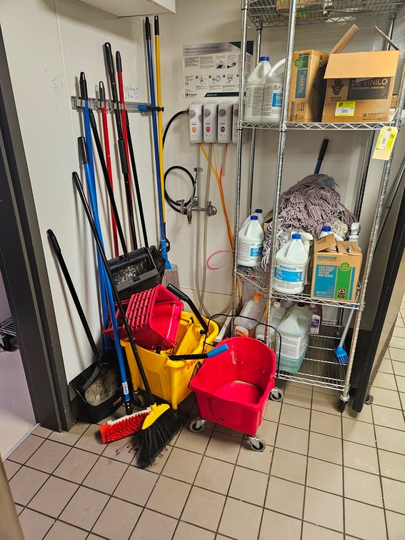 Assorted Cleaning Supplies