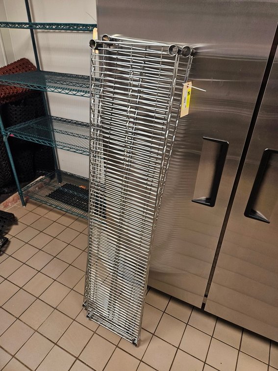 2 Wire Shelves, 60"x14"