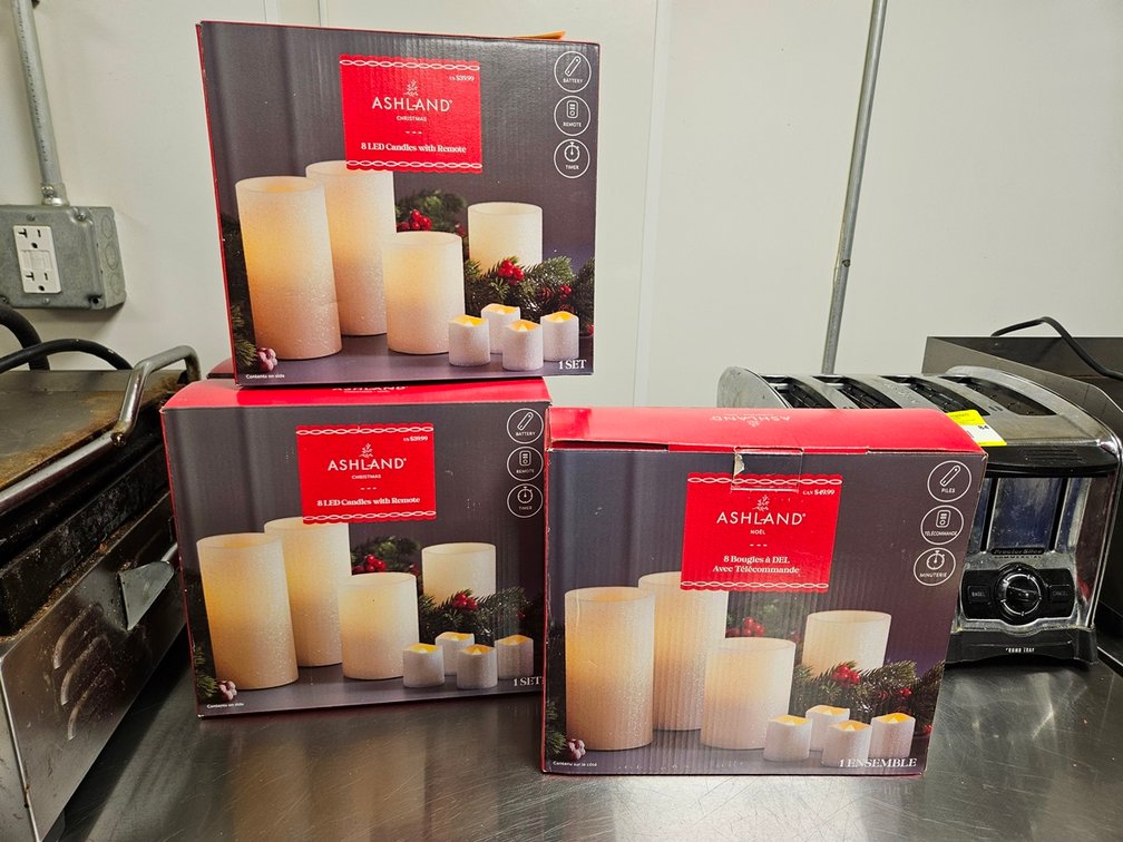 4 Ashland 8 Pc. LED Candle Sets