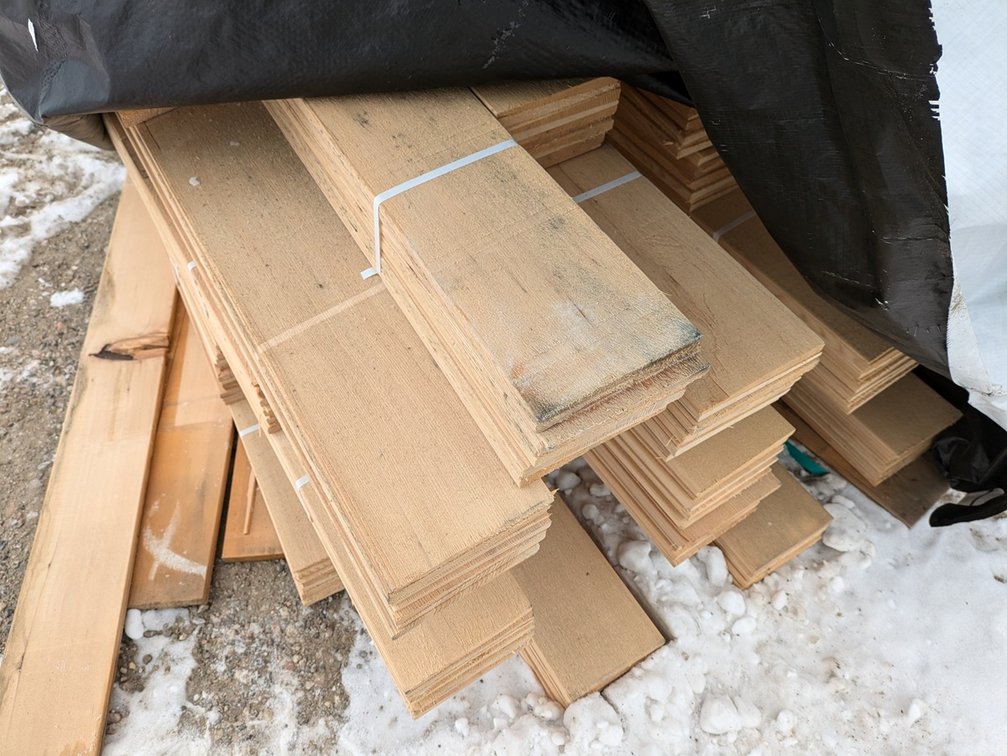 Hemlock 1/2"x6" Bevel Siding Clear, Kiln Dried, Grade: C/BTR VG,  752 Sq. Ft., 3', 4' and 5' Lengths