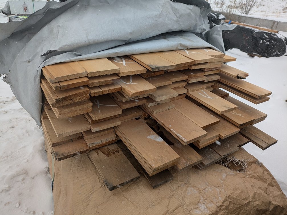 Hemlock 1"x6" Bevel Blanks, Kiln Dried, Grade: Outs, Quantity 165 - 4' Boards