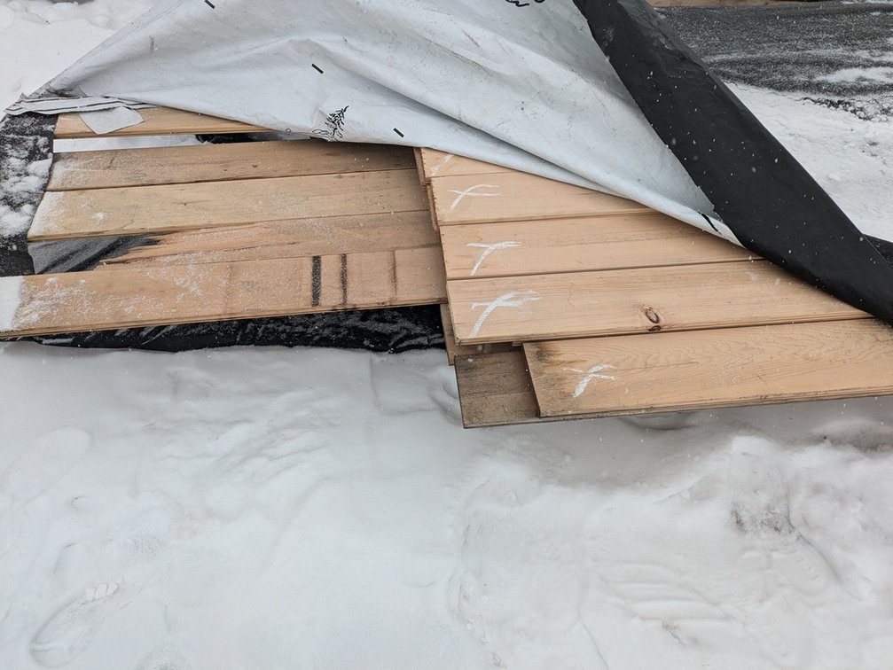 Hemlock 1"x6" Bevel Blanks, Kiln Dried, Grade: Outs, Quantity 60 - 12' Boards