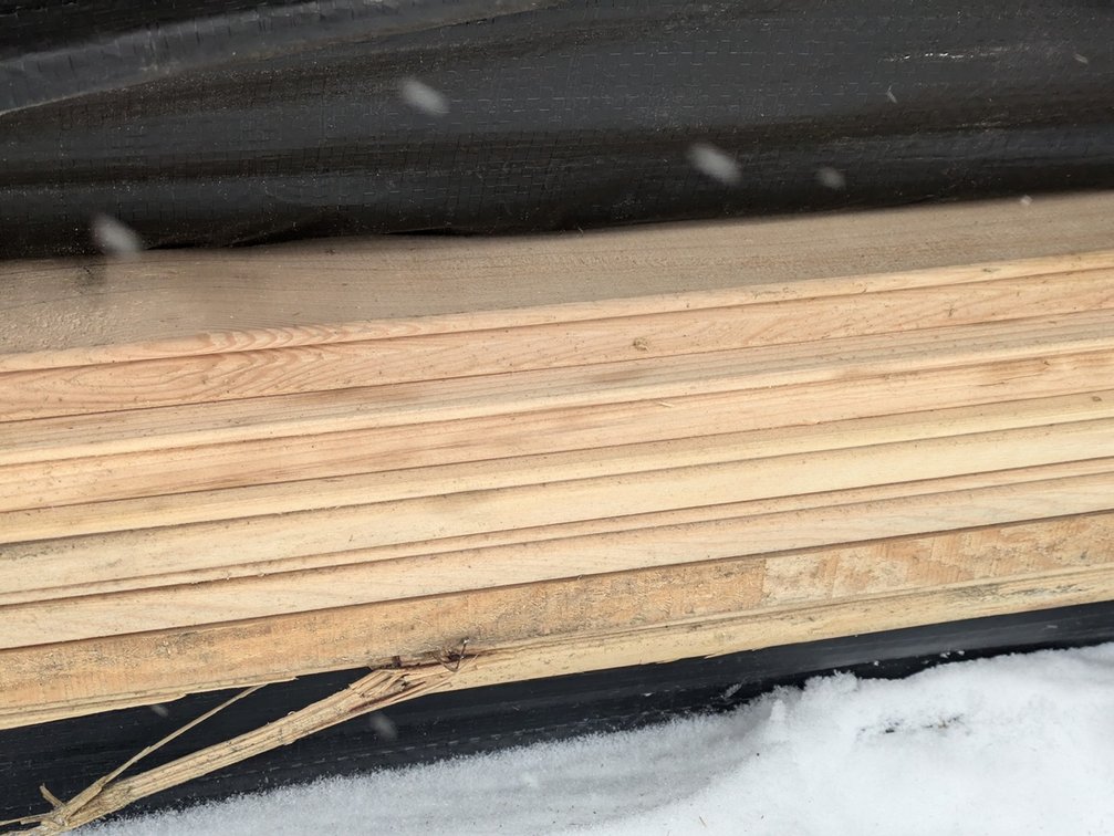 Hemlock 1"x6" Bevel Blanks, Kiln Dried, Grade: Outs, Quantity 50 - 10' Boards