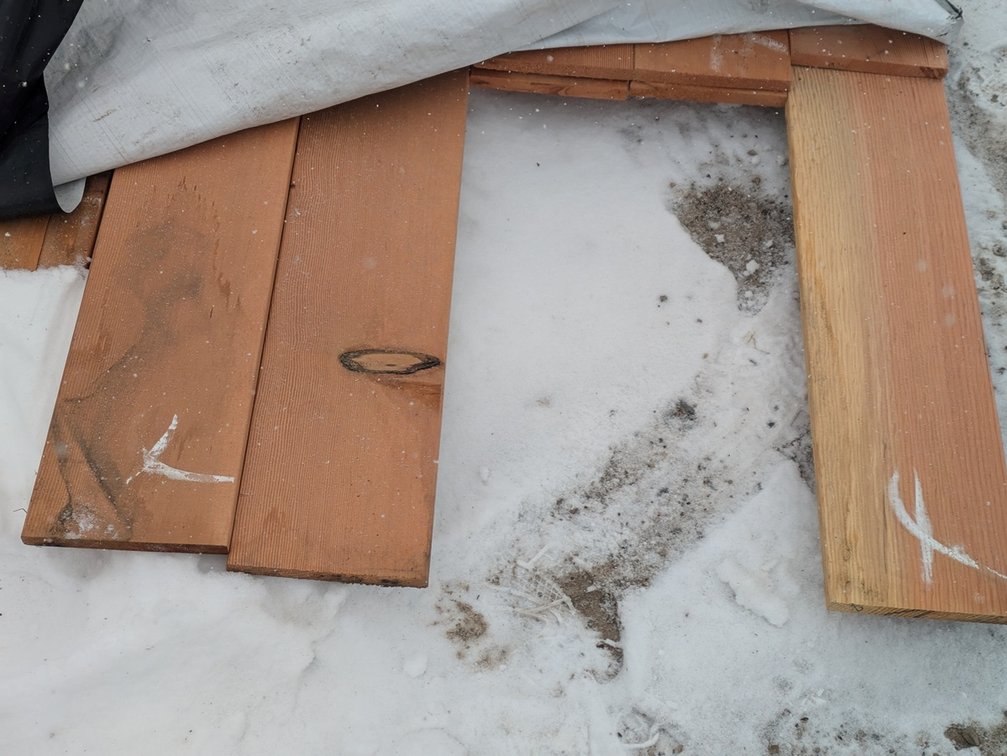 Douglas Fir 1"x8" S4S EE, Kiln Dried, Grade: Outs, 41 Linear Feet, 3', 4' and 5' Lengths