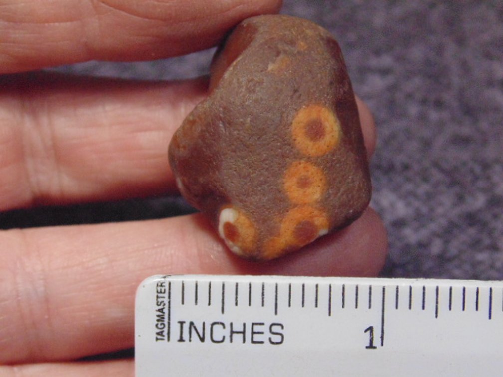 A natural Lake Superior Eye Agate, weighs 18 grams