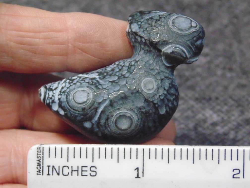A natural Gobi Eye Agate, weighs 29.7 grams