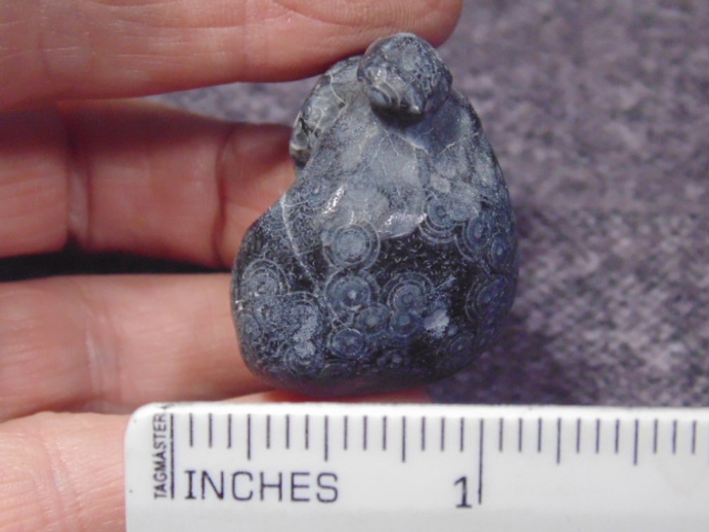 A natural Gobi Eye Agate, weighs 27.1 grams