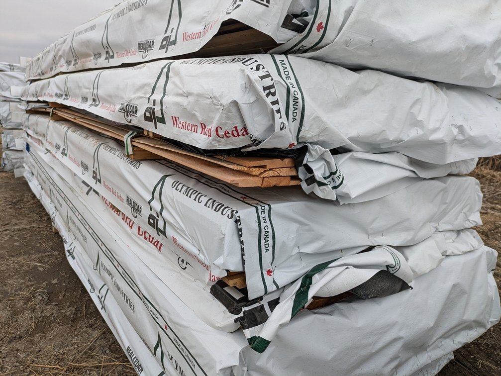 Western Red Cedar 1"x8" Utility Channel Bandsawn, Kiln Dried, 210 Linear Feet, 114 Sq. Ft., 14' Lengths