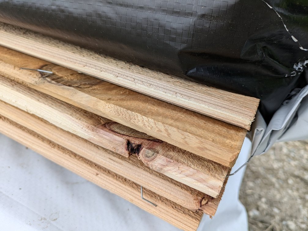 Western Red Cedar 1"x8" Utility WP-11 TF, Kiln Dried, 259 Linear Feet, 140 Sq. Ft., 10' Lengths