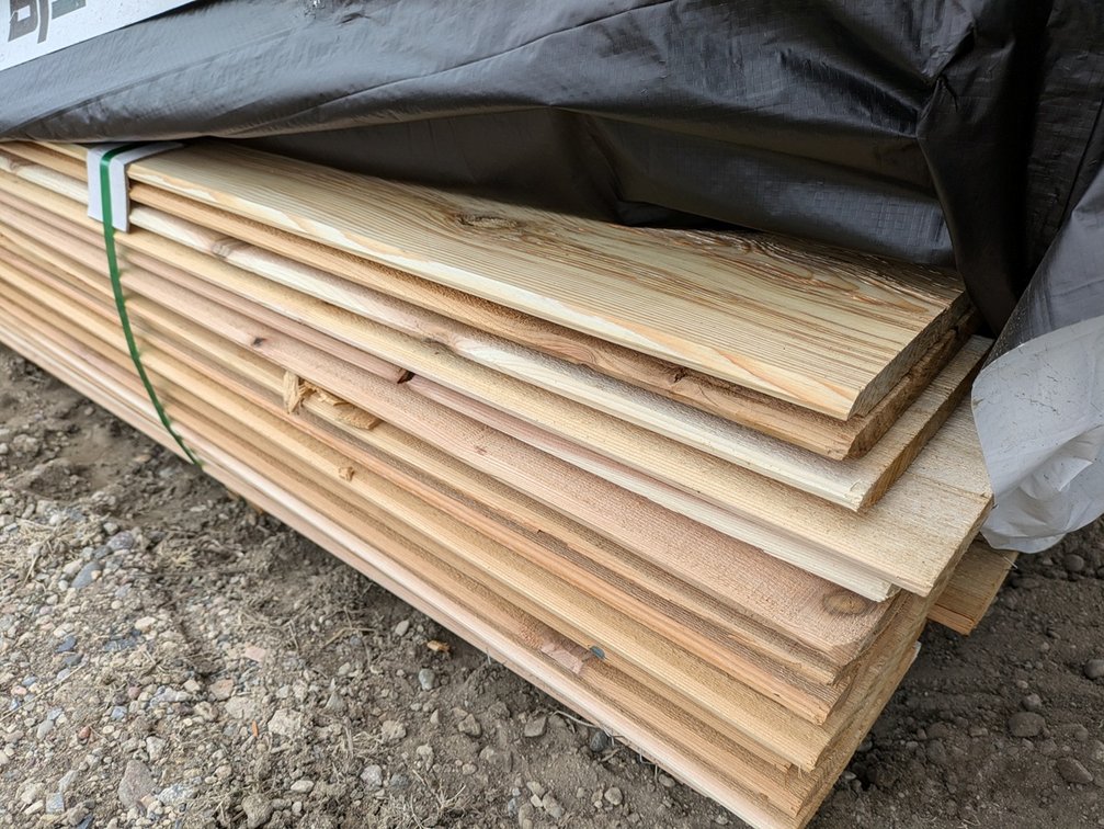Western Red Cedar 1"x8" Utility WP-11 TF, Kiln Dried, 864 Linear Feet, 468 Sq. Ft., 8' Lengths