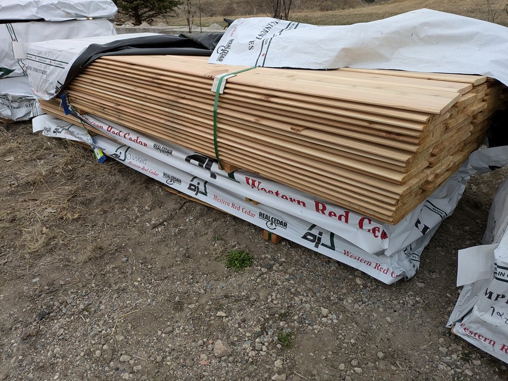 Western Red Cedar 1"x8" Utility WP-11 TF, Kiln Dried, 1056 Linear Feet, 572 Sq. Ft., 8' Lengths