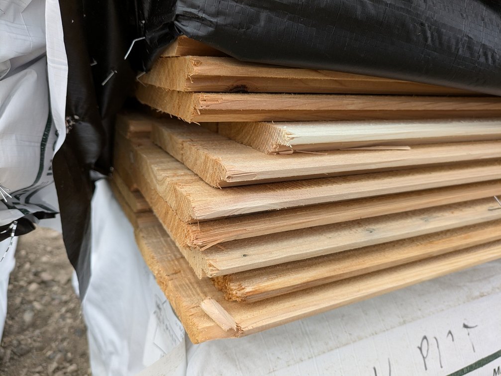Western Red Cedar 1"x8" Utility WP-11 TF, Kiln Dried, 960 Linear Feet, 520 Sq. Ft., 8' Lengths