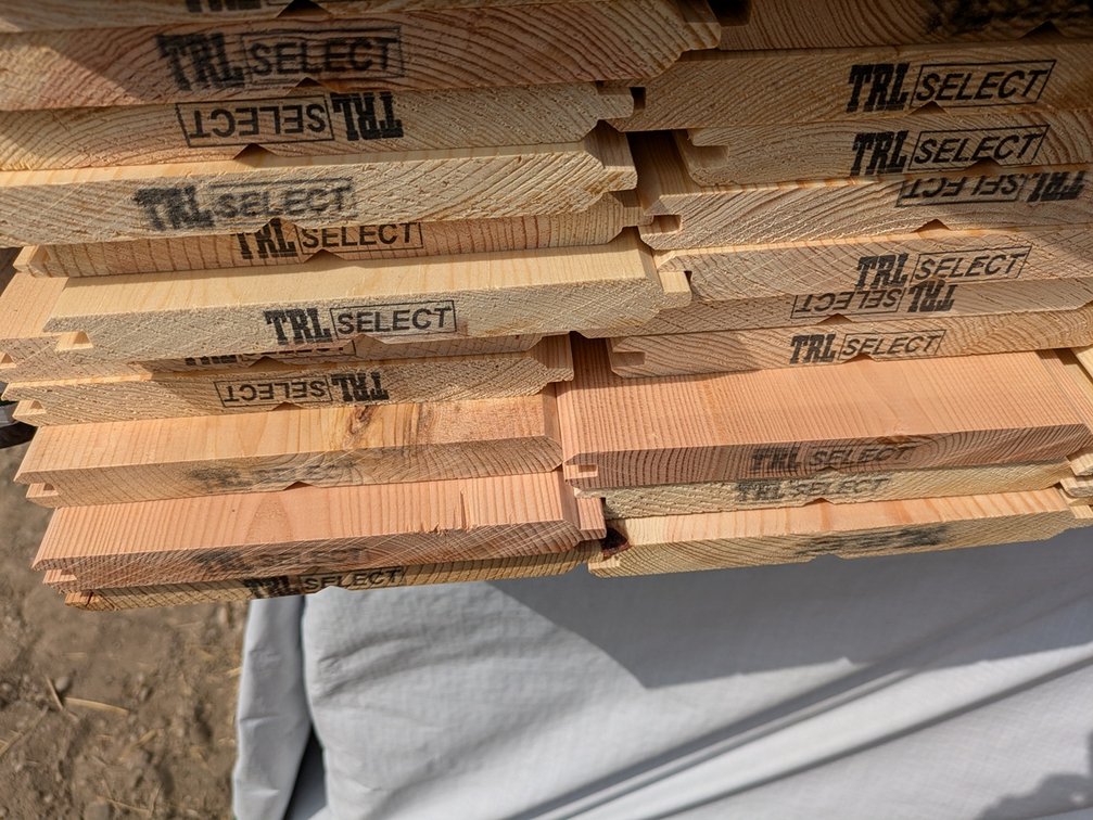 Pine 1"x8" WP4 Outs, 3744 Linear Feet, 2184 Sq. Ft., 12' Lengths