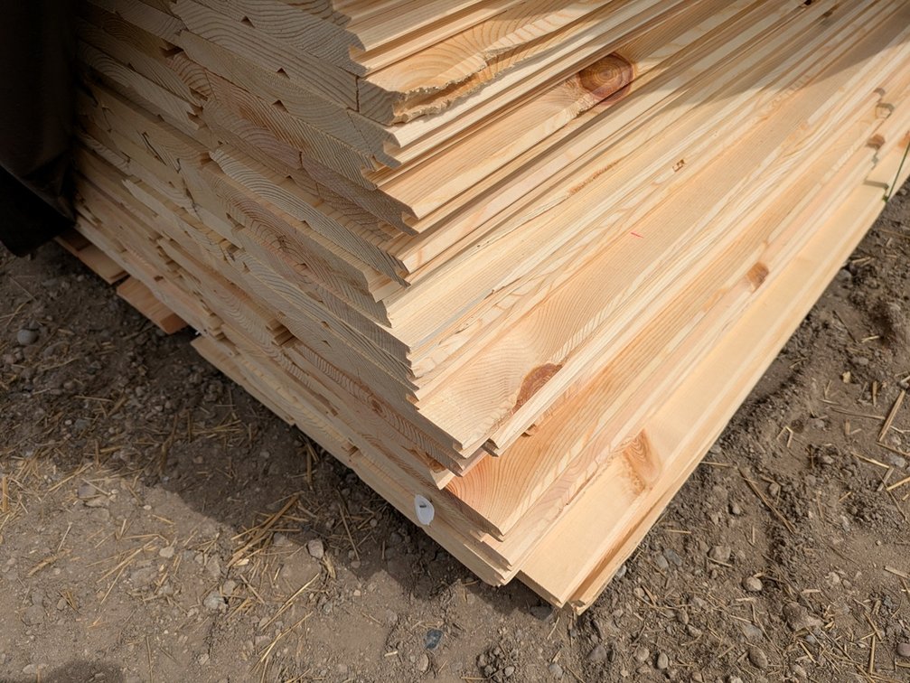 Pine 1"x8" WP4 Outs, 2208 Linear Feet, 1288 Sq. Ft., 8' Lengths