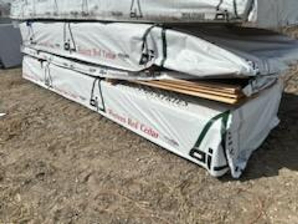 Western Red Cedar 1"x6" Utility Bandsawn, Kiln Dried, 468 Linear Feet, 254 Sq. Ft., Most 12' Lengths