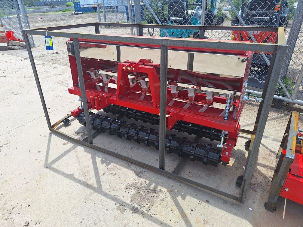 2025 AGT Skid Steer Seeder, Model STSD10, Serial STSD1025030101C, Fits Skid Steer and 3-Point Quick Hitch, Unused