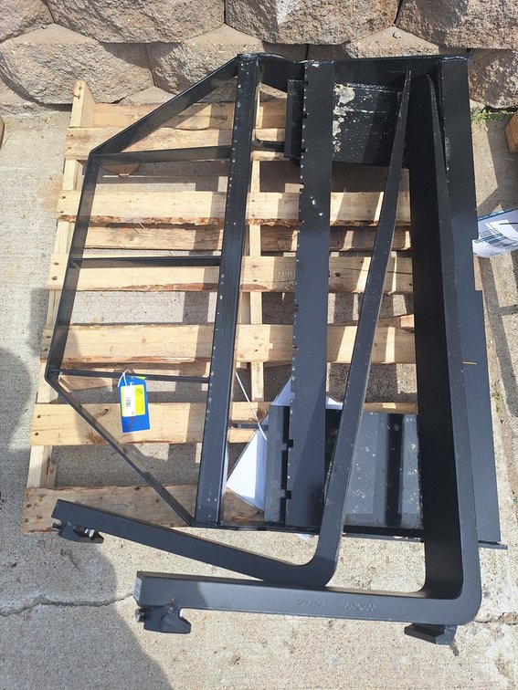 2025 Mower King Skid Steer Forks, Adjustable, Quick Attach, 4,000 Lb. Rating, Unused