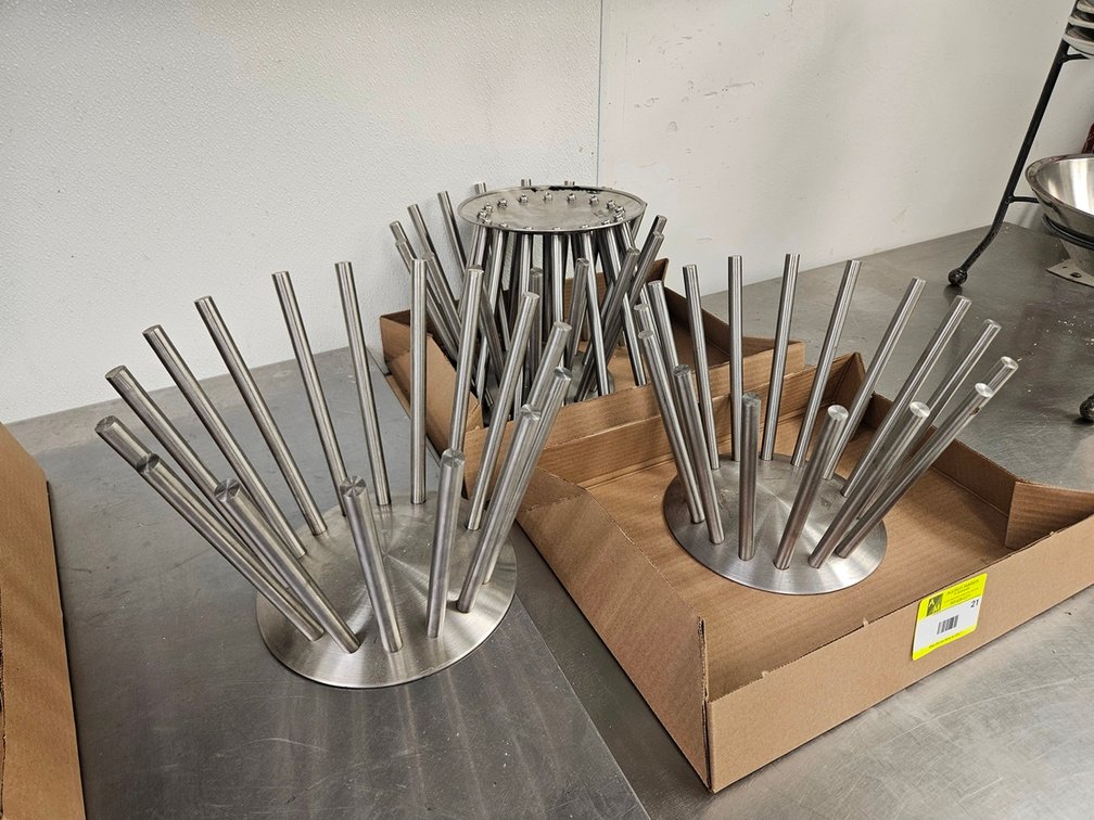 4 SS Bowl Stands