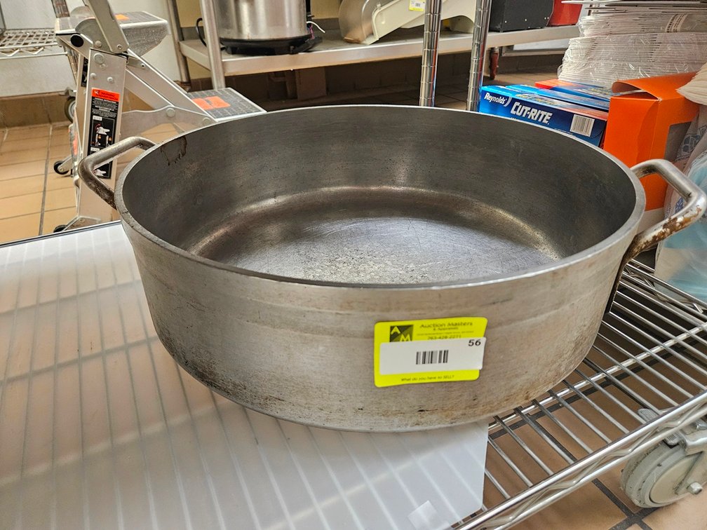 Aluminum Stock Pot, 18"x6"