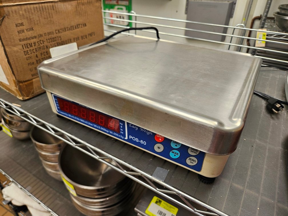 Atron Systems Digital Scale, 60x.01 Lb.