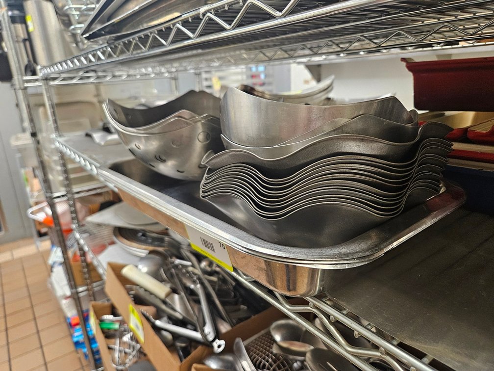Assorted SS Serving Dishes