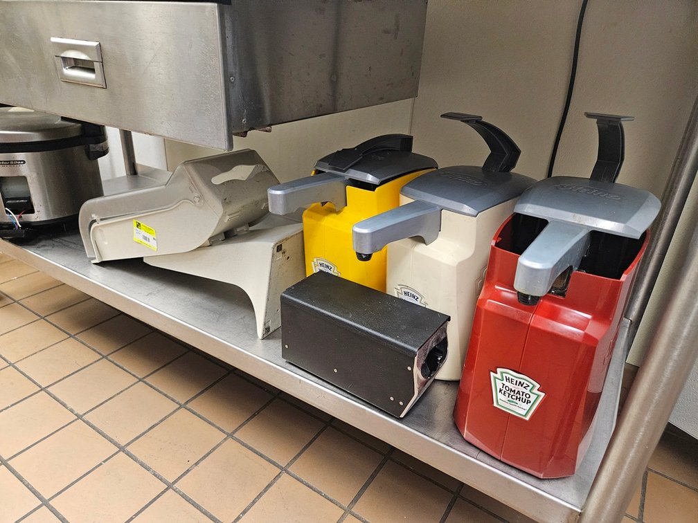 Assorted, Condiment Dispensers, More