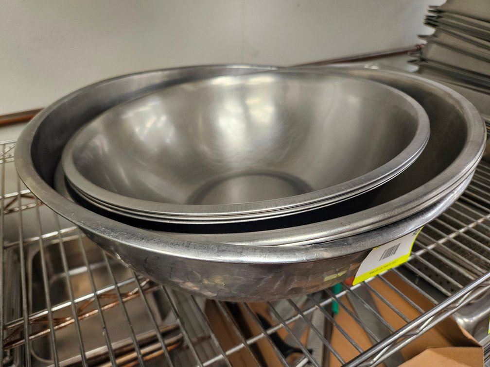 6 Assorted SS Bowls