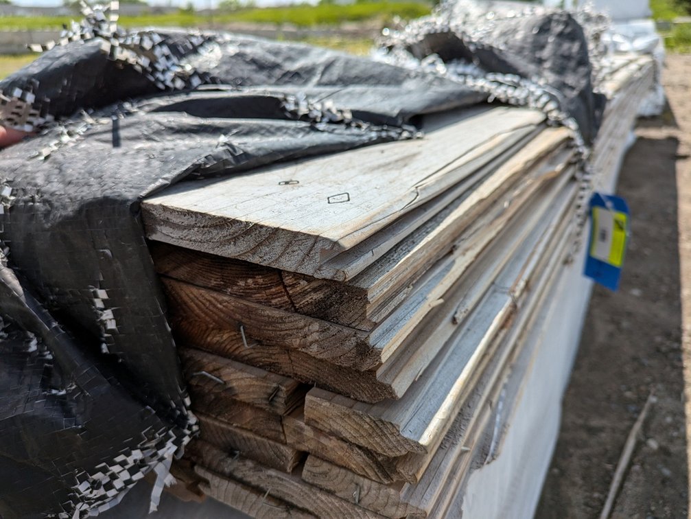 Western Red Cedar, 1x6, Tongue & Groove V-Joint Fineline, Kiln Dried, 1078 Linear Feet, 460 Sq. Ft., 14' Lengths