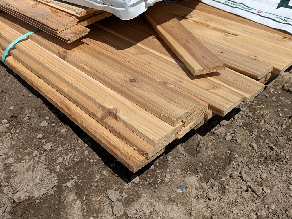 Western Red Cedar, 1x4 Utility, Kiln Dried, Ideal for Fence Boards - Pickets, 588 Linear Feet, 14' Lengths