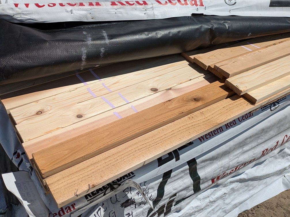 Western Red Cedar, 1x3 Utility, Kiln Dried, Ideal for Fence Boards - Pickets, 776 Linear Feet, 14' to 16' Lengths