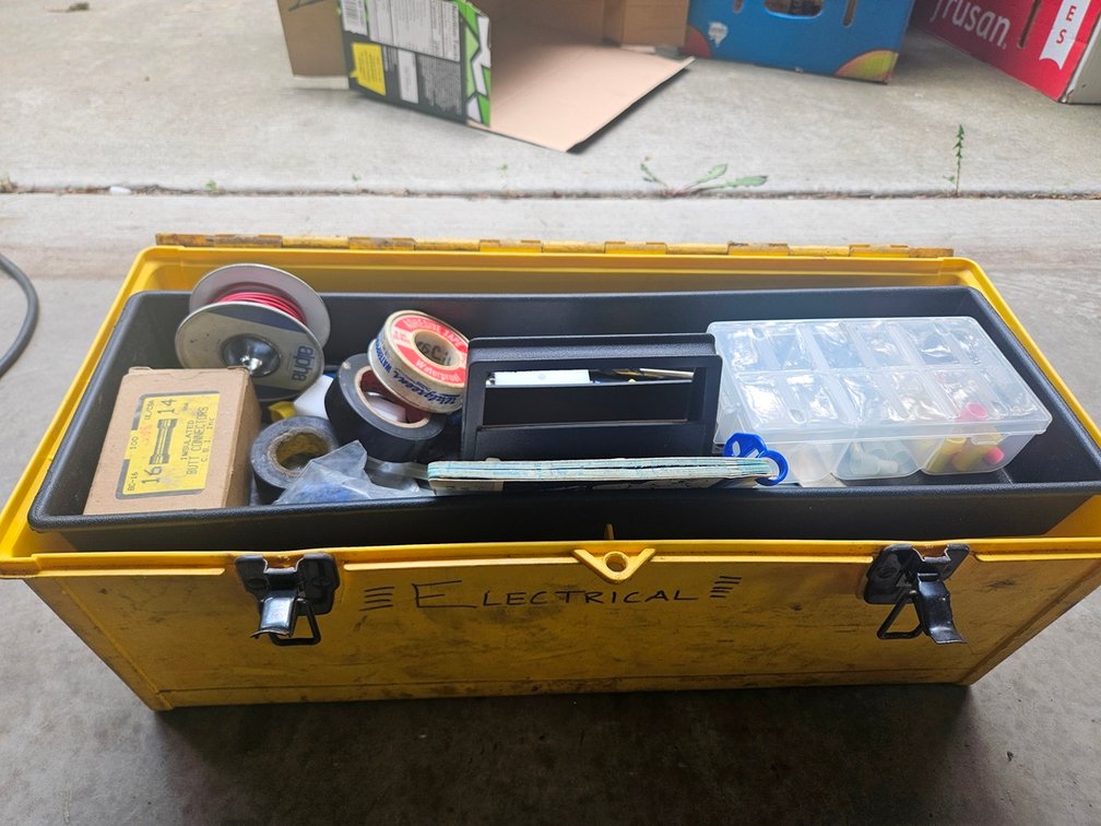 Poly Tool Box with Contents