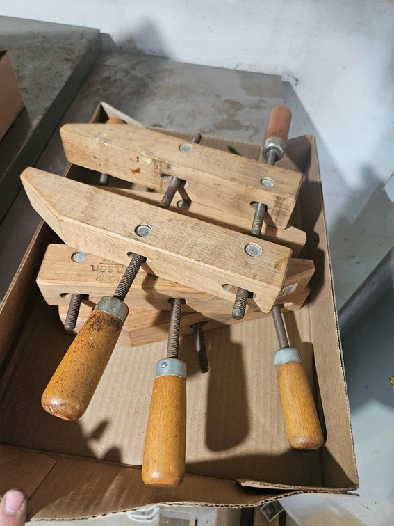 3 Wood Clamps