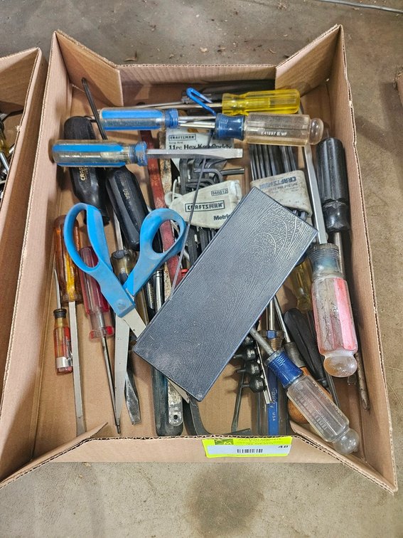 Assorted Screwdrivers, Hex Wrenches, More