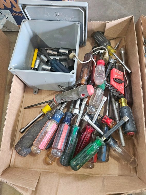Assorted Drivers, Hex Wrenches, More