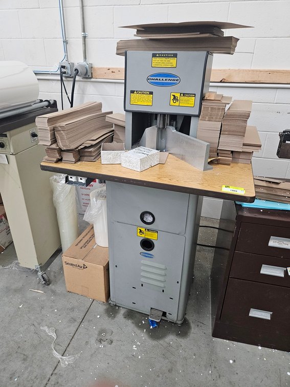 Challenger Cornering Machine, Model SCM, 115V
